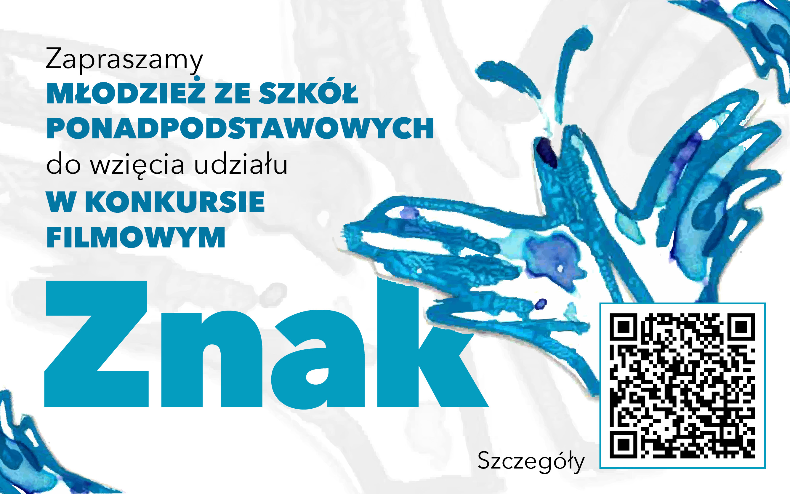 baner z QR kodem