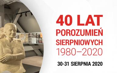Opole uczci 40. rocznicę Porozumień Sierpniowych - baner
