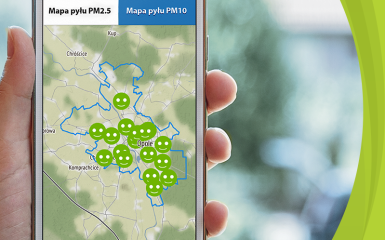 mapa czyste powietrze