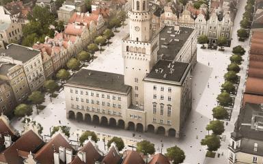 przestrzeń Głównego Rynku - wizualizacja JKL-Jakub Kazaneczko – Długołęka, Konrad Zaborski-Lwówek, Łukasz Modrzejewski – Targówka, Aleksandra Walkowska – Wrocław