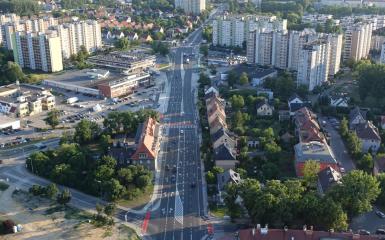 Widok na Zaodrze, ul. Niemodlińska