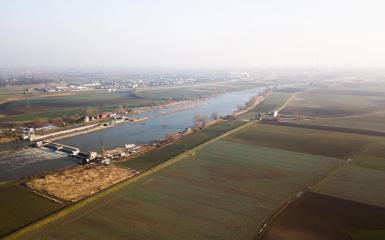 Widok na rzekę Odrę