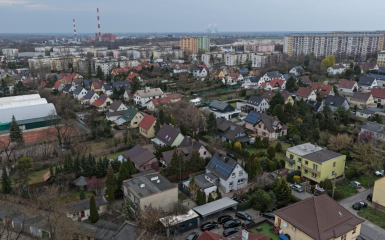  Dzielnica III Chabry z lotu ptaka