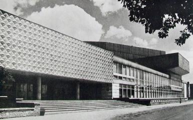 Budynek Galerii Sztuki Współczesnej w Opolu