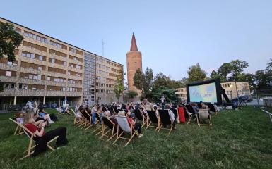 Kino plenerowe przed NCPP
