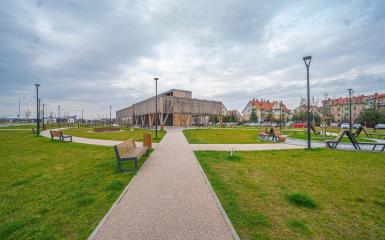 Tężnia solankowa, Dzielnica V Gosławice, Malinka