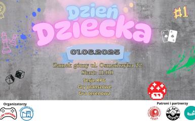 baner wydarzenia, informacje w tekście