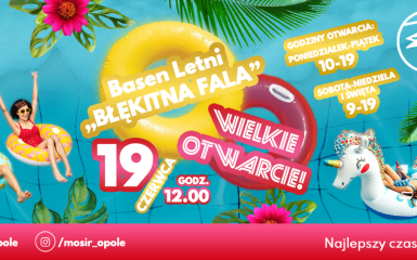 baner wydarzenia, informacje w tekście