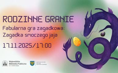 baner wydarzenia, informacje w tekście