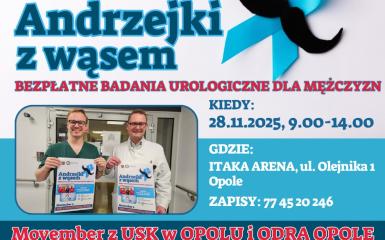 baner wydarzenia, informacje w tekście