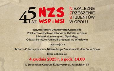 plakat wydarzenia, informacje zawarte w tekście