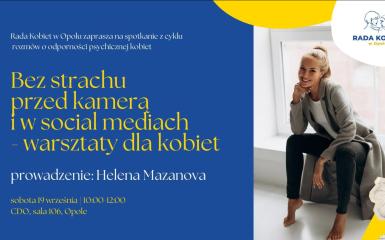 baner wydarzenia, informacje i szczegóły spotkania zostały zawarte w tekście