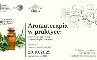 baner wydarzenia, informacje w tekście