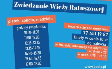 Plakat wydarzenia, informacje zostały zawarte w komunikacie