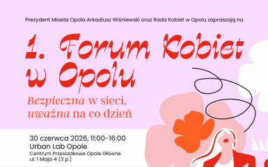 Plakat wydarzenia, informacje zostały zawarte w komunikacie