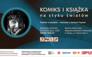 baner wydarzenia, informacje w tekście