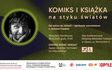 baner wydarzenia, informacje w tekście