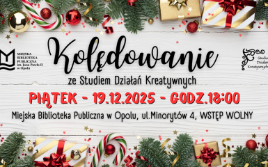 baner wydarzenia, informacje w tekście