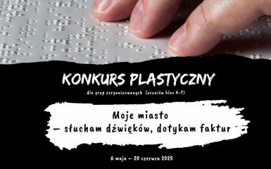 baner wydarzenia, informacje w tekście