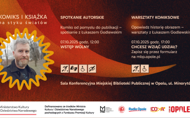 baner wydarzenia, informacje w tekście