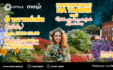 baner wydarzenia, informacje w tekście