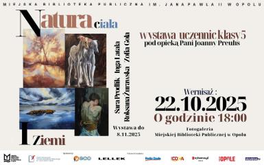 baner wydarzenia, informacje w tekście