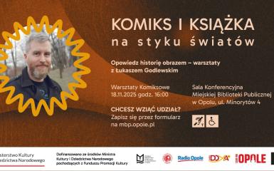 baner wydarzenia, informacje w tekście