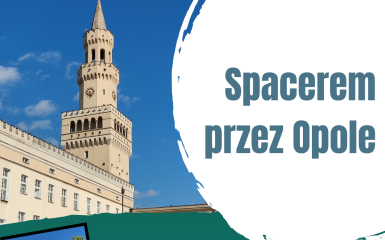 baner z informacją o spacerach