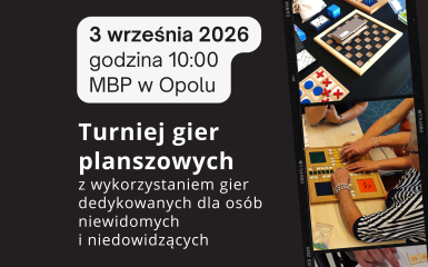 baner wydarzenia, informacje i szczegóły spotkania zostały zawarte w tekście