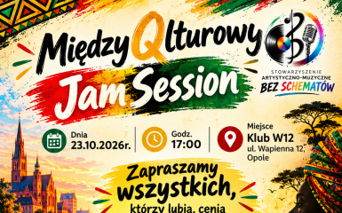Plakat wydarzenia, informacje zostały zawarte w komunikacie