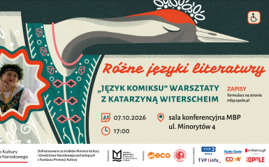 Różne języki literatury – warsztaty z Katarzyną Witerscheim w Miejskiej Bibliotece Publicznej