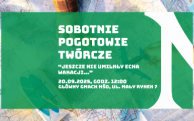 baner wydarzenia, informacje w tekście