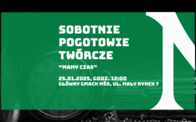 baner wydarzenia, informacje w tekście