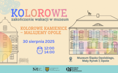 baner wydarzenia, informacje w tekście