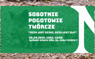 baner wydarzenia, informacje w tekście
