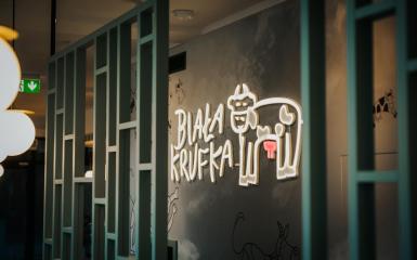 Zdjecie szyldu restauracji