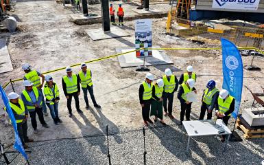 Wmurowanie kamienia węgielnego