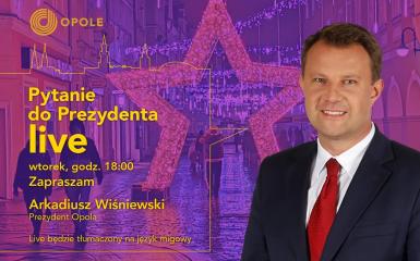 Live z Prezydentem - baner