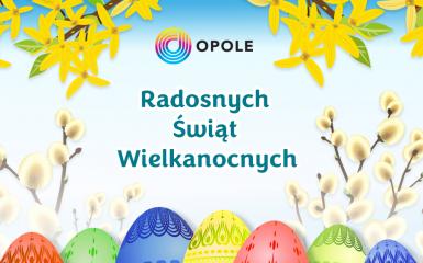 Baner życzenia wielkanocne