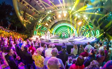 amfiteatr w trakcie koncertu