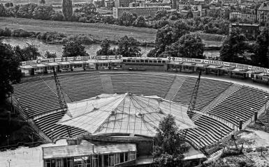 Amfiteatr w roku 1966, fotografia Jerzy Stemplewski