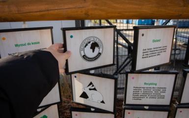 Punkt Selekwtynej Zbiórki Odpadów - urządzenie edukacyjne