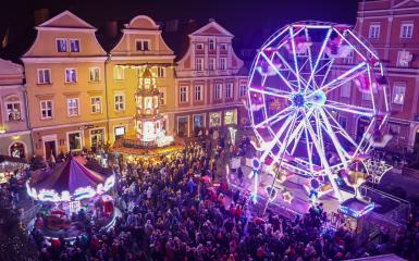 Koło młyńskie na Jarmarku w Opolu