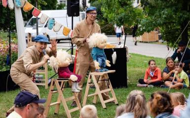 zdjęcie z festiwalu zdarzęń artystycznych podczas występów