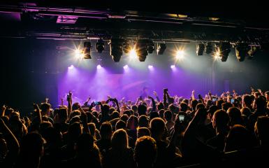 Sala kameralna w amfiteatrze w trakcie koncertu