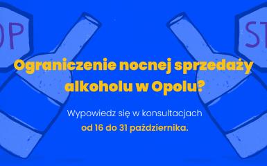 Ograniczenie sprzedaży alkoholu - banner internetowy