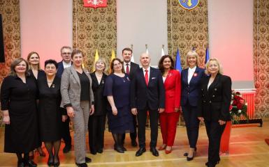 uroczysta sesja rady miasta i zasłużeni obywatele