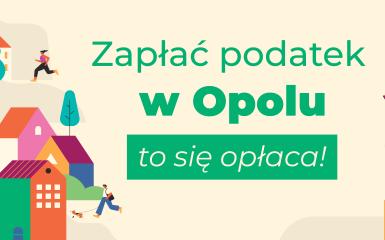 grafika, kolorowe domki, ludzie spacerujący