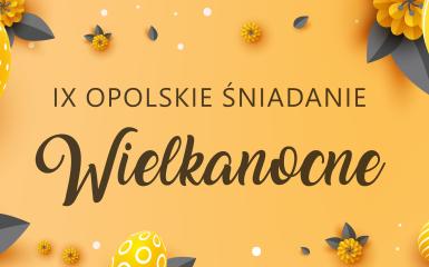 baner informujący o śniadaniu wielkanocnym