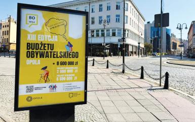 Zdjęcie citylight na Placu Wolności